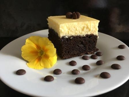 Disney Brownie Cheesecake