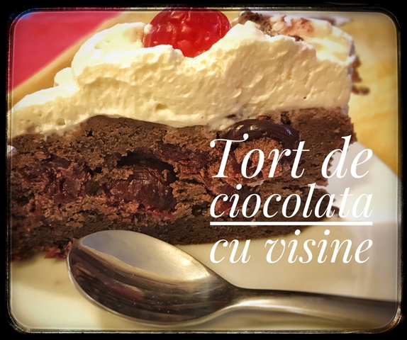 Tort de ciocolata cu visine